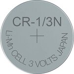 Pile bouton lithium 'electronics' cr 1/3n (cr11108) varta